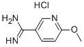 6-METHOXYNICOTINIMIDAMIDE HYDROCHLORIDE Struktur