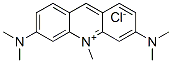 3,6-bis(dimethylamino)-10-methylacridinium chloride Struktur