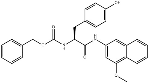 Z-TYR-4M-BETANA Struktur