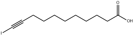 11-Iodo-10-undecynoic acid sodium salt Struktur