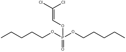 DIPENTYLDICHLOROVINYLPHOSPHATE Struktur