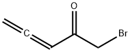 3,4-Pentadien-2-one,  1-bromo- Struktur