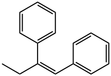 (Z)-1,2-Diphenyl-1-butene Struktur