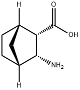 Bicyclo[2.2.1]heptane-2-carboxylic acid, 3-amino-, (1S,2S,3R,4R)- (9CI) Struktur