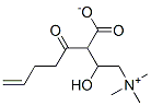 4-pentenoylcarnitine Struktur