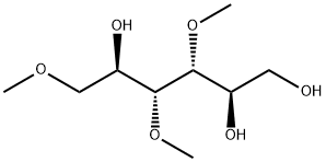 D-Mannitol, 1,3,4-tri-O-methyl- Struktur