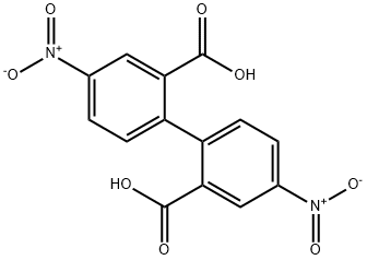 4,4'-Dinitrodiphenic acid Structure