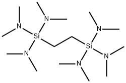 1,2-(Trisdimethylaminosilyl)ethane Struktur