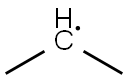 isopropyl radical Struktur