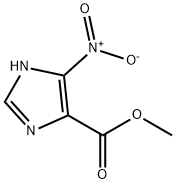 1H-Imidazole-4-carboxylic acid, 5-nitro-, methyl ester Struktur