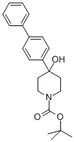 1-BOC-4-[1,1'-BIPHENYL]-4-YL-4-HYDROXYPIPERIDINE Struktur