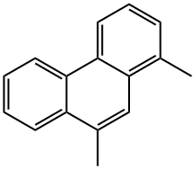 1,9-DIMETHYLPHENANTHRENE Struktur