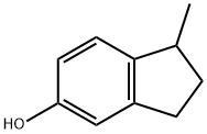 1-methylindan-5-ol  Struktur