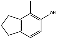 4-methylindan-5-ol  Struktur