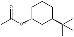 cis-3-tert-butylcyclohexyl acetate Struktur