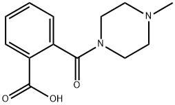 2-[(4-METHYLPIPERAZIN-1-YL)CARBONYL]BENZOIC ACID Struktur