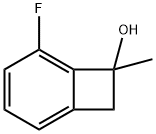 Bicyclo[4.2.0]octa-1,3,5-trien-7-ol, 5-fluoro-7-methyl- (9CI) Struktur