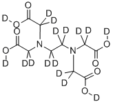 ETHYLENEDIAMINETETRAACETIC ACID-D16 Struktur