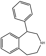 1-PHENYL-2,3,4,5-TETRAHYDRO-1H-BENZAZEPINE Struktur