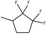 Cyclopentane, 1,1,2,2-tetrafluoro-3-methyl- (9CI) Struktur