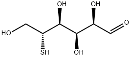 5-THIO-D-GLUCOSE Structure