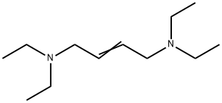 N,N,N',N'-Tetraethyl-1,4-diaminobut-2-ene Struktur