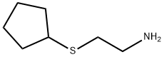 2-(cyclopentylthio)ethanamine Struktur