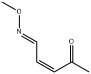 2-Pentenal, 4-oxo-, 1-(O-methyloxime), (E,Z)- (9CI) Struktur