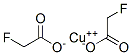 copper 2-fluoroacetate Struktur