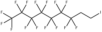 1-IODO-1H,1H,2H,2H-PERFLUORONONANE Struktur