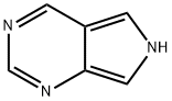 6H-Pyrrolo[3,4-d]pyrimidine (8CI) Struktur