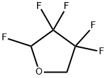 Furan, 2,3,3,4,4-pentafluorotetrahydro- (9CI) Struktur