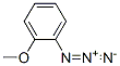 2-Methoxyphenyl azide Struktur