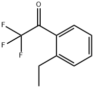 Ethanone, 1-(2-ethylphenyl)-2,2,2-trifluoro- (9CI) Struktur