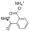 phthalic acid, ammonium salt Struktur