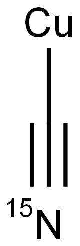 COPPER(I) CYANIDE-15N Struktur