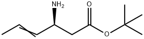 TERT-BUTYL (3S)-3-AMINO-4-HEXENOATE, 97 Struktur