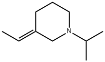 Piperidine, 3-ethylidene-1-(1-methylethyl)-, (E)- (9CI) Struktur