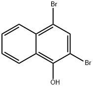 2,4-DIBROMO-1-NAPHTHOL Struktur