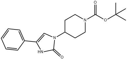 tert-butyl 4-(2-oxo-4-phenyl-2,3-dihydroimidazol-1-yl)piperidine-1-carboxylate