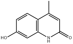 2,7-DIHYDROXY-4-METHYLQUINOLINE Struktur