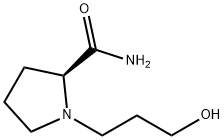 2-Pyrrolidinecarboxamide,1-(3-hydroxypropyl)-,(S)-(9CI) Struktur