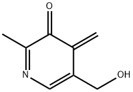 3(4H)-Pyridinone, 5-(hydroxymethyl)-2-methyl-4-methylene- (9CI) Struktur