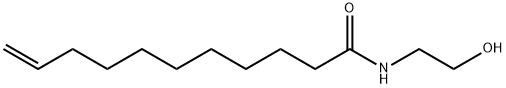 N-(2-hydroxyethyl)undec-10-enamide  Struktur