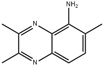 5-Quinoxalinamine,2,3,6-trimethyl-(9CI) Struktur