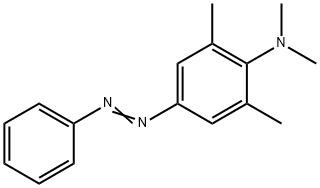 35DIMETHYL4DIMETHYLAMINOAZOBENZENE Struktur