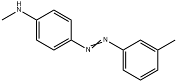 3'-methyl-4-methylaminoazobenzene Struktur