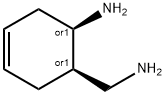 3-Cyclohexene-1-methanamine,6-amino-,cis-(9CI) Struktur