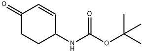 Carbamic acid, (4-oxo-2-cyclohexen-1-yl)-, 1,1-dimethylethyl ester (9CI) Structure