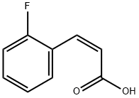 2-fluorocinnamic acid Struktur